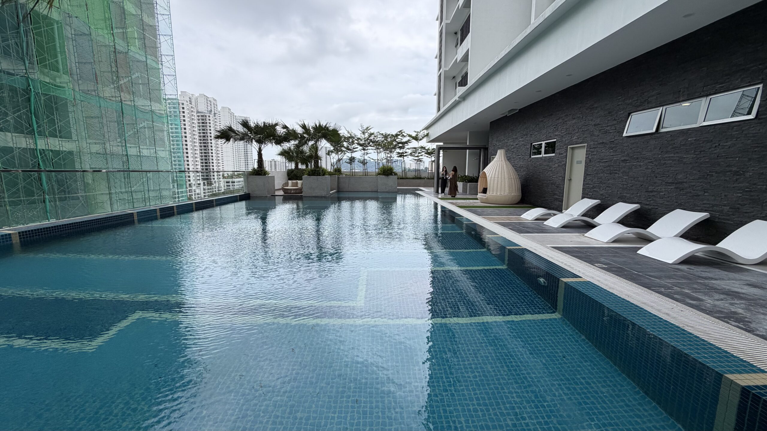 Pool deck view - Goodwood Residence