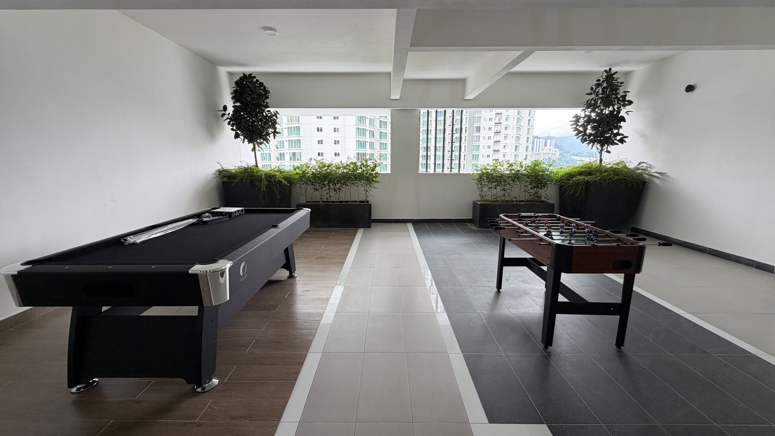 Pool table and foosball - Goodwood Residence